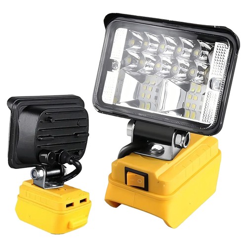 LED Work Light for Dewalt 18V 20V XR Battery 6500K Cordless Flashlight with USB - Picture 2 of 26