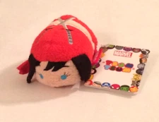BNWT Disney Store Tsum Tsum Mini Marvel Women of Power - Elektra 3 1/2''