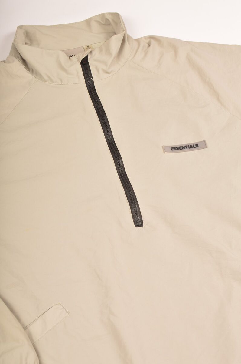 Fear of God Essentials Half Zip Track Jacket Windbreaker Fear of God Essentials Half Zip Track Jacket Windbreaker