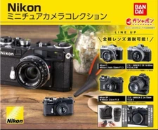 Bandai Nikon Miniature Camera Collection Gashapon Capsule Toys Set of 4 Japan