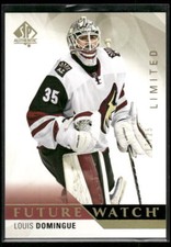 #217 Louis Domingue 2015-16 SP Authentic #/25 Rookie Limited