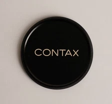 CONTAX 72mm (K-73) Screw In Metal Lens Cap — Black (from Japan)  #1433