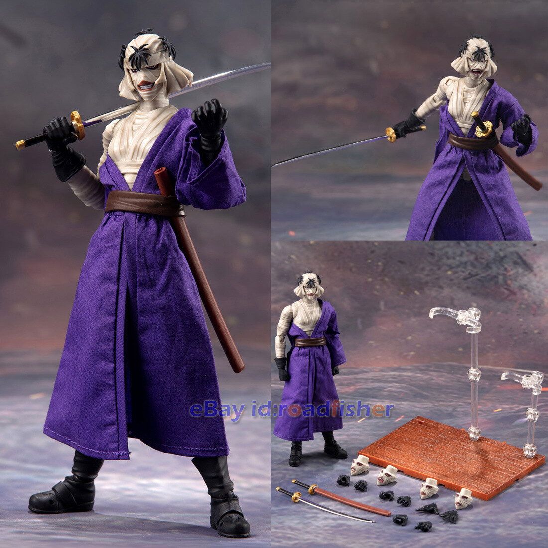 Dasin Model 1/10 Rurouni Kenshin Shishio Makoto Action Figure