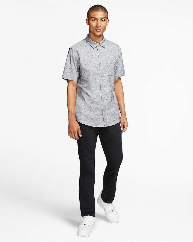 hurley dri fit button down