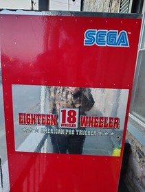 Sega 18 American Pro Trucker Arcade Cabinet & Stacks