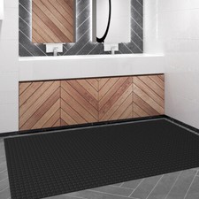 Rubber Flooring Matting Mat 0.5M 1M Wide 3mm Thick Garage Bathroom Anti Slip Mat