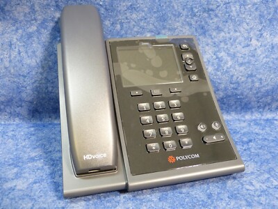 NEW Polycom 2200-44300-025 CX500 IP Desktop Phone POE HD Voice Microsoft (J15)