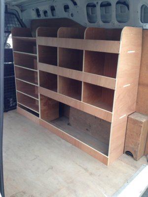 transit connect racking