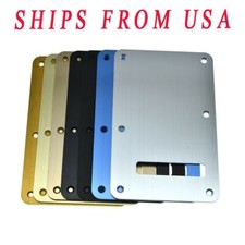 6-Hole Aluminum Anodized Modern ST Back Plate Tremolo Trem Cover fit Fender
