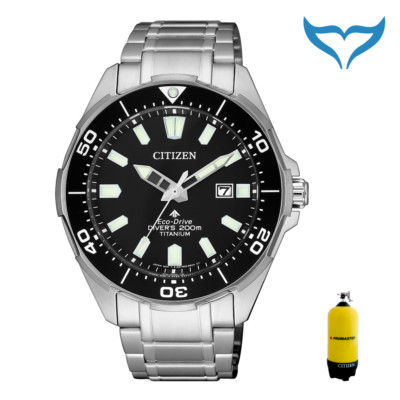Citizen Promaster Marine TaucherUhr BN0200-81E Eco-Drive Titanium Herren 20bar N