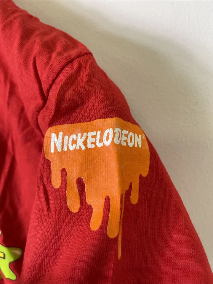 Vintage Nickelodeon Super Sloppy Double Dare T-Shirt Single Stitch Youth 10-12 - Image 3 of 4