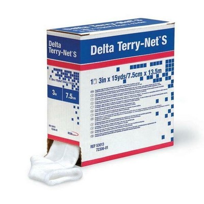 Delta Terry-Net S 38 x 7,6 cm mit Daumeneinschluss 10 Stück Schlauchverband