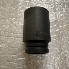 Proto 07535mlt 34 Drive 35mm Socket Impact Deep 12 Pt Made In Usa
