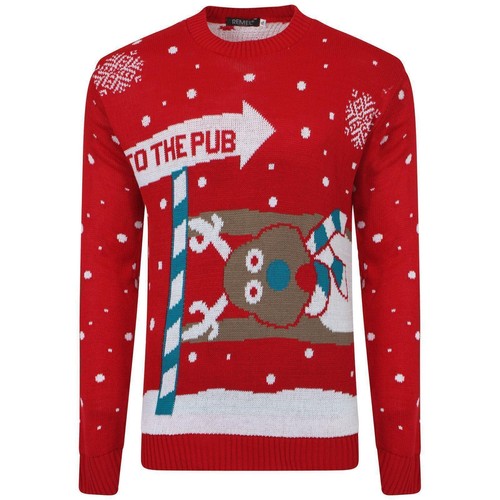 Mens Womens Unisex Ladies XMAS Novelty Christmas Light Up Vintage Jumper Sweater - Picture 24 of 27