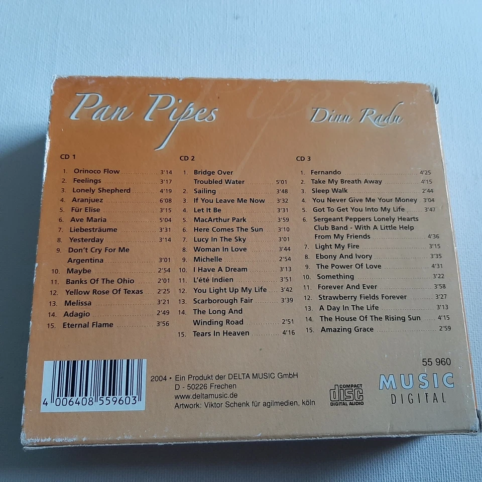 Pan Pipes 3-CD Boxset Panflöte - Bild 2 von 2