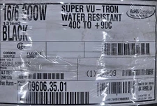 Carol 09606 16/6C Premium Super Vu-Tron SOOW 600V Portable Power Cord Cable/10ft