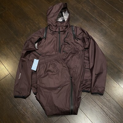 Nike x NOCTA Deep Pockets Track Suit Men Size M Dark Wine DR2618