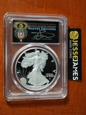 2021 W PROOF SILVER EAGLE PCGS PR70 DCAM CLEVELAND FIRST DAY OF ISSUE TORCH T2