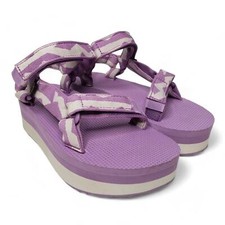 Teva Universal Sandal Women's Dusty Lavender Hiking Platform Adjustable Straps 6