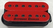 Seymour Duncan Blackened Black Winter Trembucker Bridge Pickup - RED
