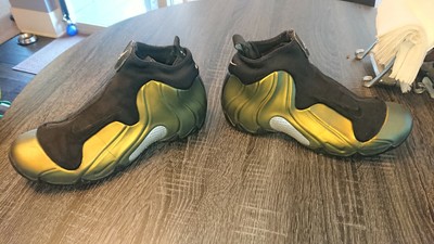nike flightposite gold