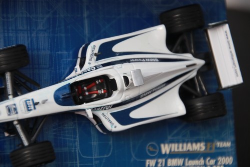 WILLIAMS BMW F1 FW21 Launch Car´2000 Lim.1st Ed.3333/Originale Minivitrine 1:43 - Bild 17 von 22
