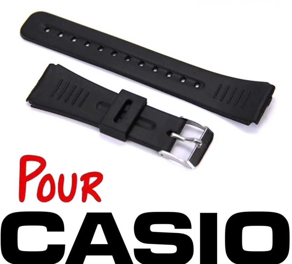 Bracelet Casio G-Shock Boîtier Noir en Caoutchouc - Photo 1/1