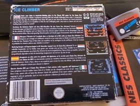 ICE CLIMBER ITA EUR COMPLETE RARE GAMEBOY NES CLASSIC GOOD CONDITION NINTENDO