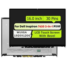 New for Dell Inspiron 16 7620 2-in-1 P119F P119F001 LCD Touch Screen Replacement
