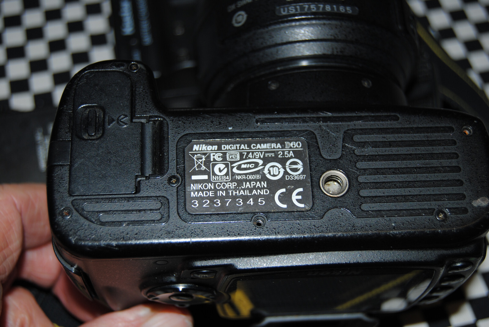 Nikon D60 Camera with 1855mm lens, battery, charger & case eBay