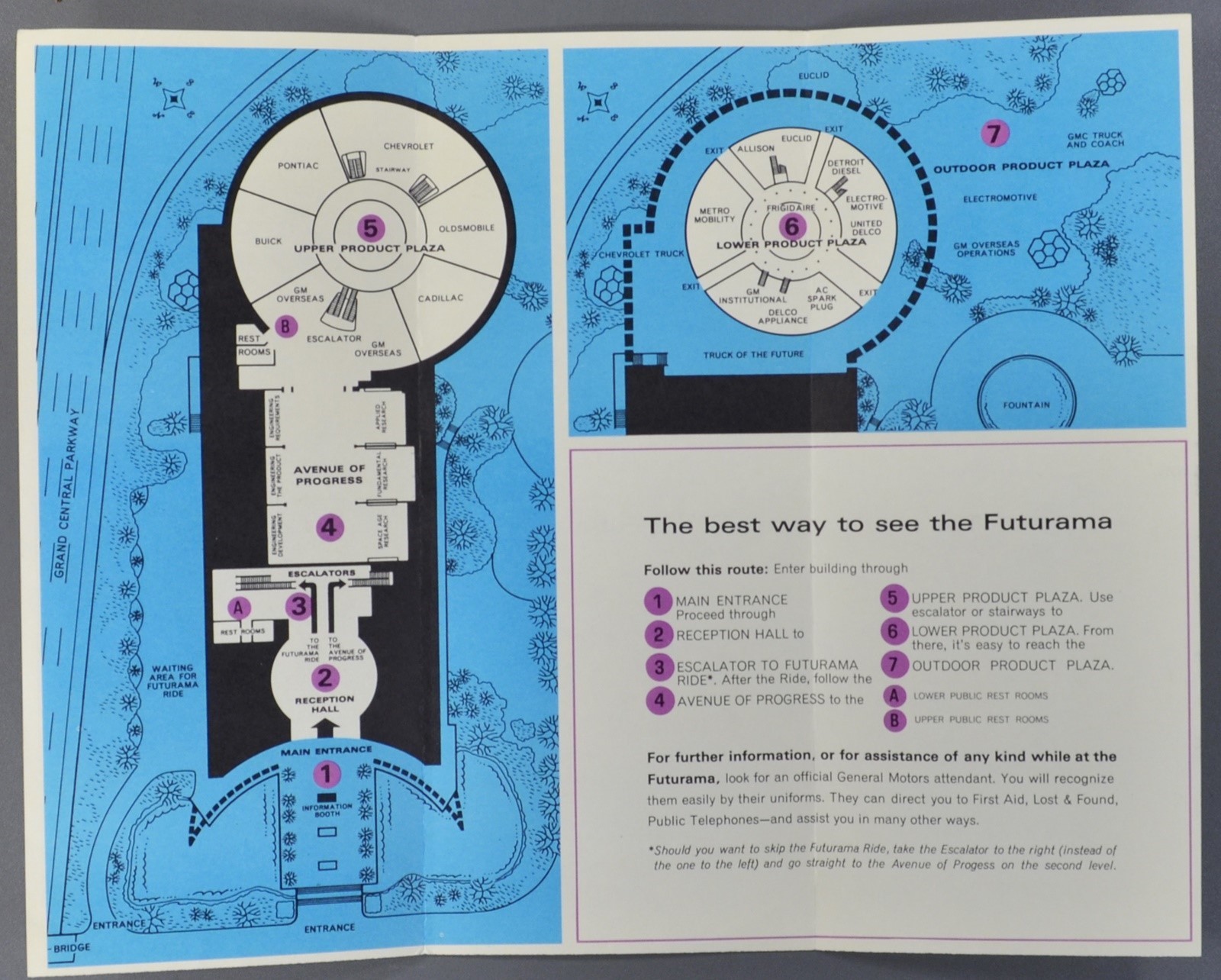 1964-1965 New York World's Fair Futurama General Motors Pavilion ...