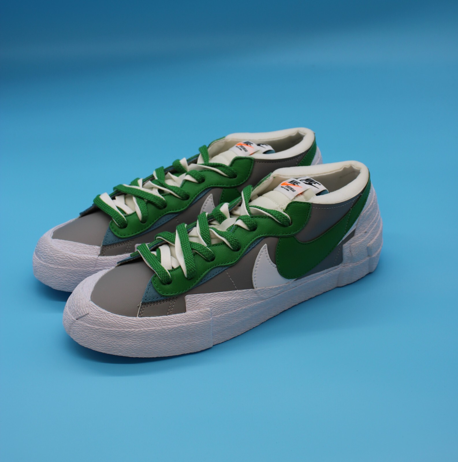 SACAI X NIKE Taglia 10 5 Nike Blazer Low x Sacai Classic Verde Sneakers Basse 2021 DD1877 001