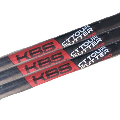 KBS CT Tour Putter Shaft Black Matte Finish Straight .370 38