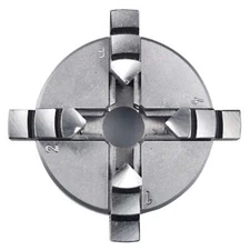 PROXXON 4-jaw-chuck, self-centering for FD 150/E, #24158