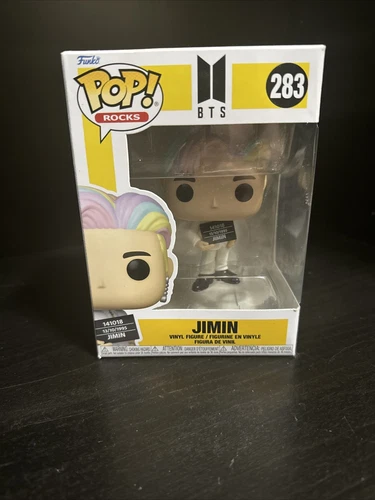 F3 Funko Pop Rocks BTS Vinyl Figure Jimin 283