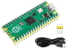 Raspberry Pi Pico Microcontroller Development Board with Pre-Soldered Header