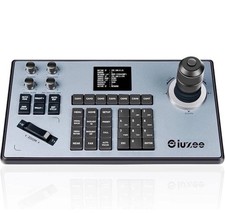 iuZee IUZ-KB200 PTZ Camera Controller 4D Joystick PoE IP 2.8  LCD Keyboard
