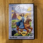 Disney's Beauty and the Beast: Belle's Quest Sega Genesis CIB 1993 - UNTESTED