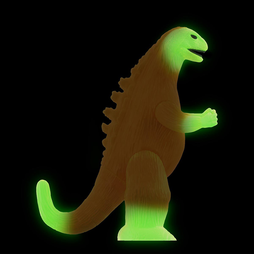 Figura de acción Godzilla Marusan J-Tail naranja brilla en la oscuridad 3,75" - Imagen 3 de 21