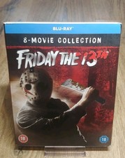 Friday The 13th Ultimate Collection 8 Movies Blu-ray Box Set Horror Region Free