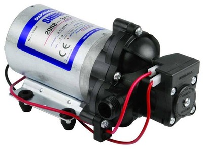 PENTAIR SHURFLO 2088-343-435 Diaphragm Pump, 12V DC, 3 GPM, 45 PSI, NEW