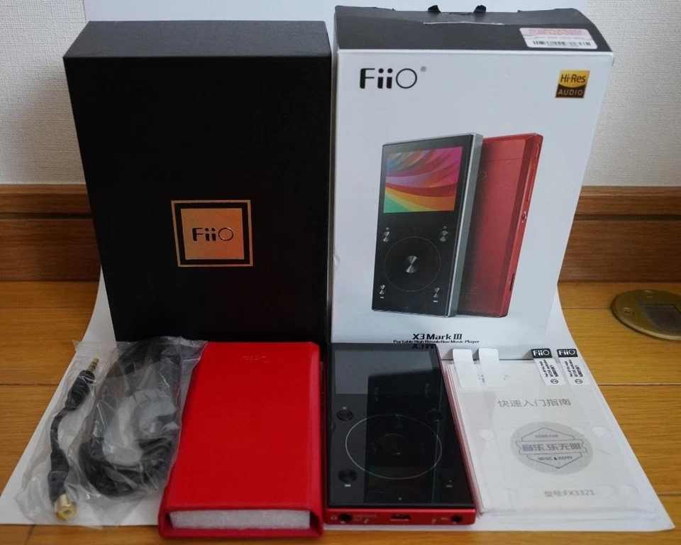 FiiO X3 Mark III Digital Portable High Resolution music player Japan Used - Image 2 of 4