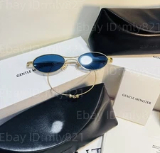 GentleMonster Sunglasses Maison Margiela - MM220 A030(N)  Dark blue Clear Lenses