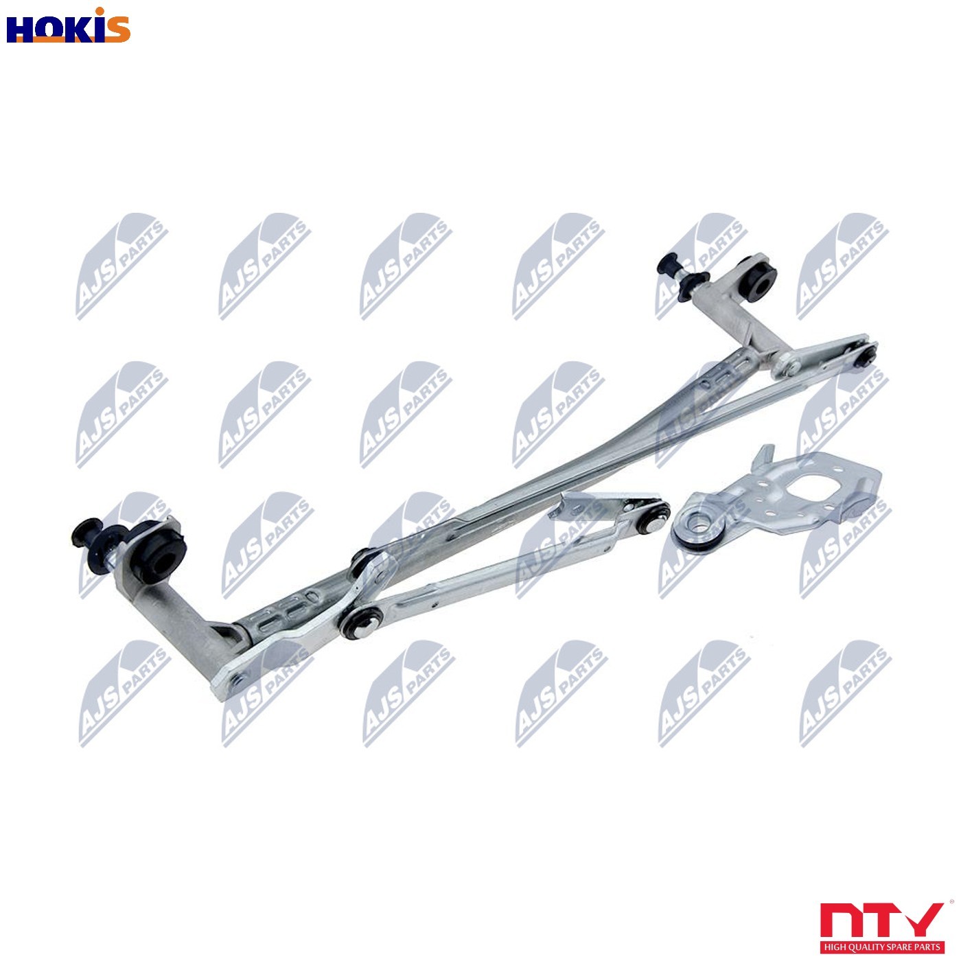NTY Wiper Linkage EMW-WW-004 for VW (Front, For Left-Hand Drive) - Image 5