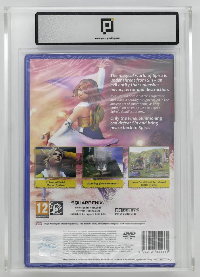 FINAL FANTASY X PAL UK SEALED PIXEL 85 NO VGA WATA - Bild 2 von 4