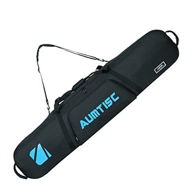  Padded Snowboard Bag for Air Travel, Snowboard Travel Bags padded-165cm Blue