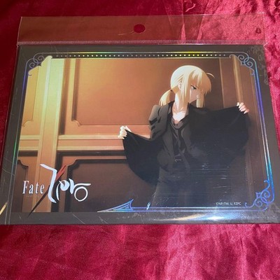 Fate/Zero Foil Stamped Shikishi Stand Limited Artoria Saber Horizontal Design