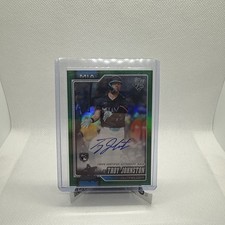 2026 Topps Flagship Real One Autographs Green Foil #317 Troy Johnston /99