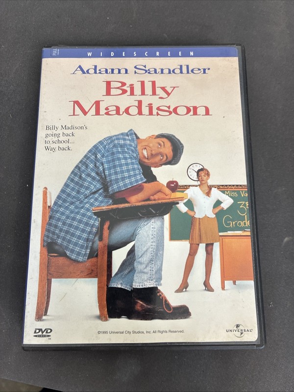 Billy Madison - VERY GOOD - Adam Sandler - Free Shipping