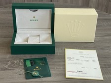 Autentica scatola orologio ROLEX Submariner SET COMPLETO 126610 124060 126613 116610 114060